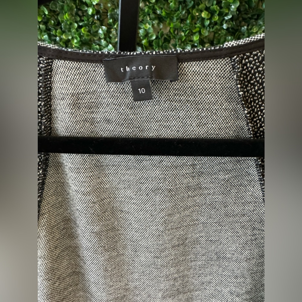 Theory Cheyenne Zipper Front Color Block Dress - image 8